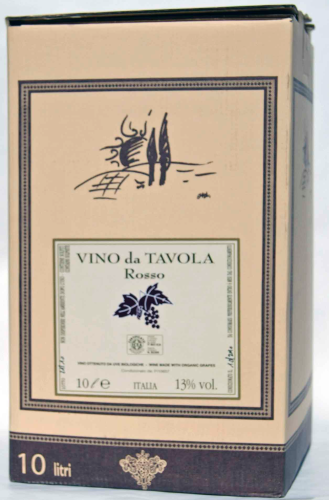 Biowein Bag in Box Schlauchwein